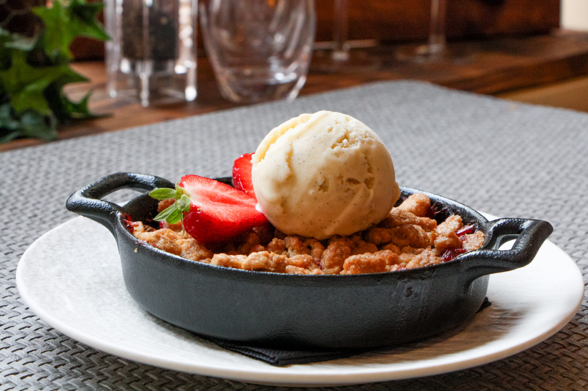 _IMG_9038 Recette crumble fraise rhubarbe