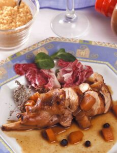 recette de lapin au genièvre