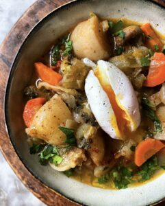 Screenshot recette de potée d'automne