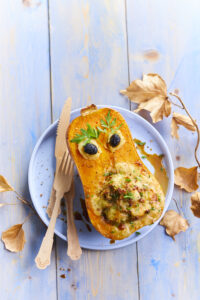 Courge butternut farcie